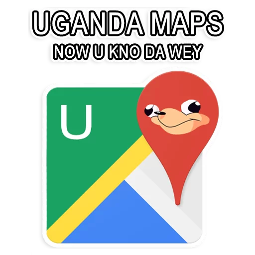 Стикер Uganda Knuckles