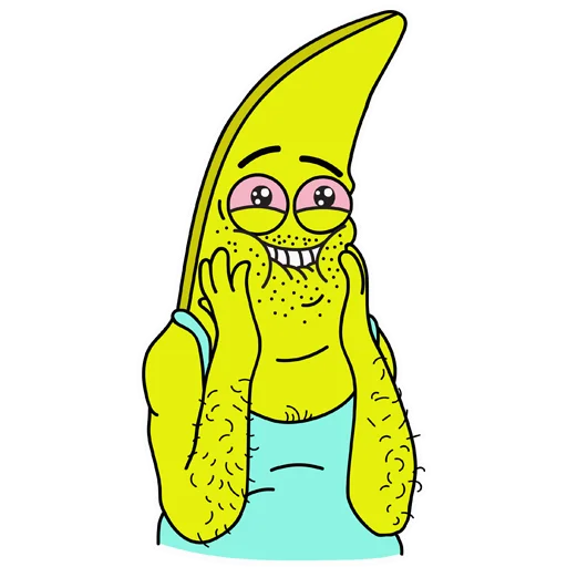 Стикер Батя Банан