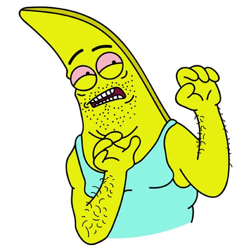 Стикер Батя Банан