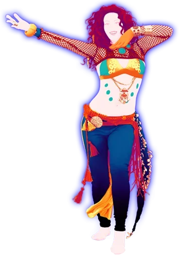 Стикер Dance girl