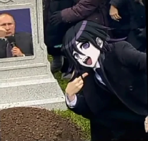 Стикер Прошаренные шлюхи ронпы