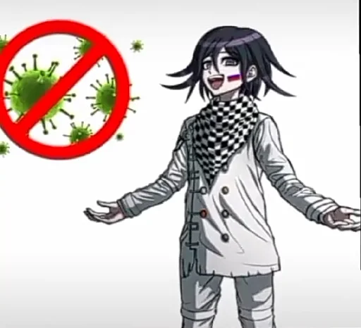 Стикер Прошаренные шлюхи ронпы