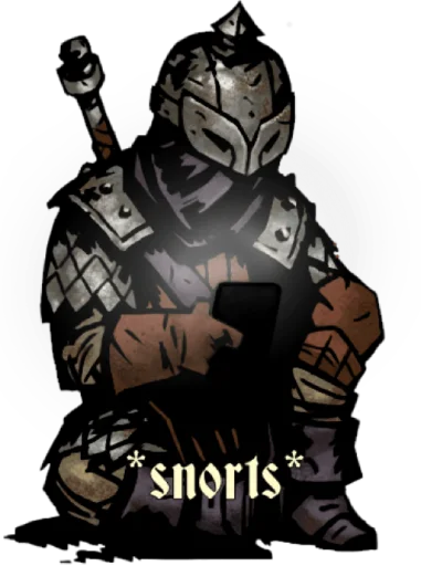 Стикер Darkest Telegram