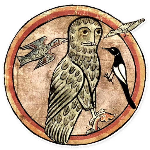 Стикер Dark medieval fun