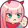 Эмодзи Zero Two