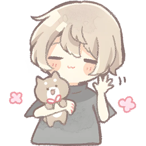 Стикер Повседневный кун