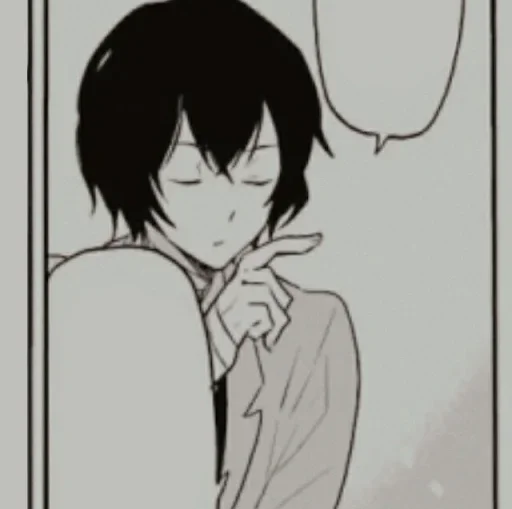 Стикер Osamu Dazai