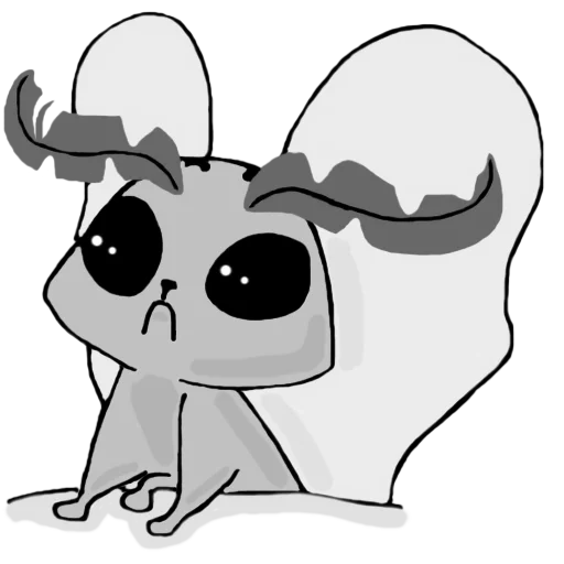 Стикер Мёртвый шёлк