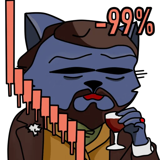 Стикер Degen Cats