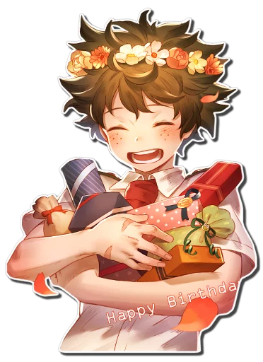 Стикер Midoriya Izuku [รקร]