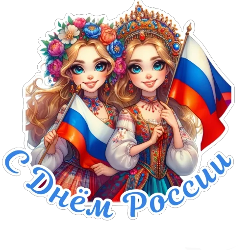 Стикер День России