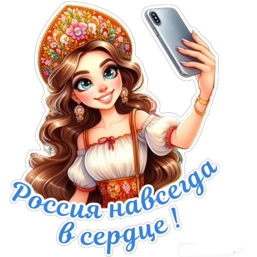 Стикер День России