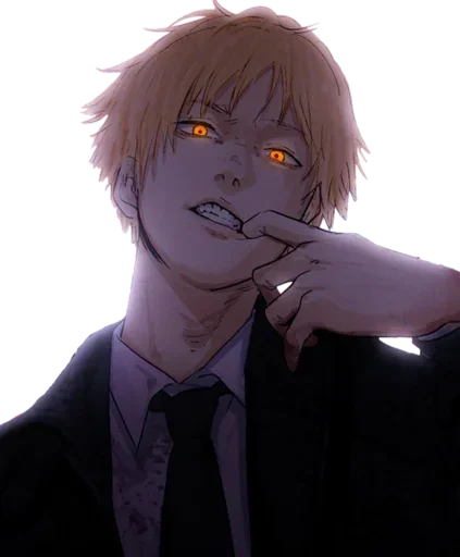 Стикер Denji Chainsaw Man
