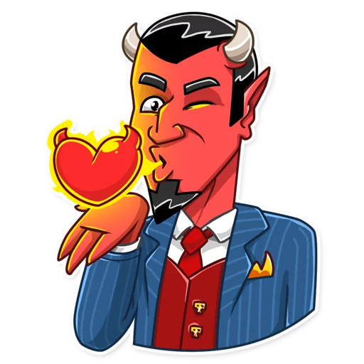 Стикер Devil In You