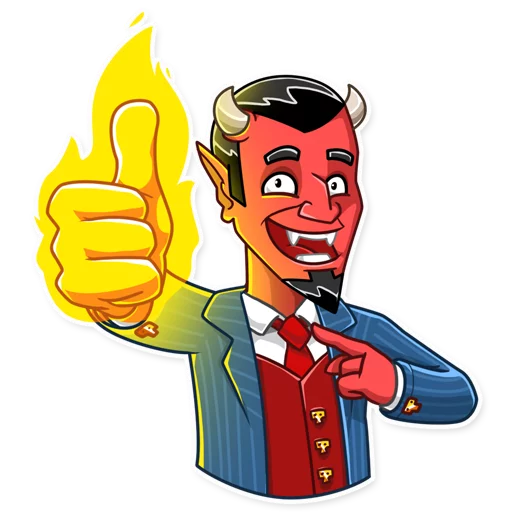 Стикер Devil In You