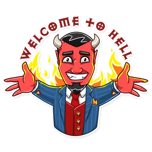 Стикер Devil In You