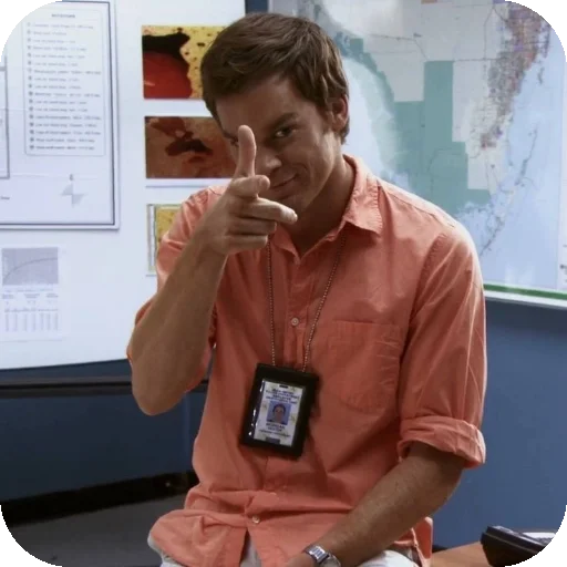 Стикер Dexter Morgan