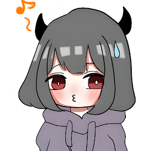 Стикер Дьявол-чан