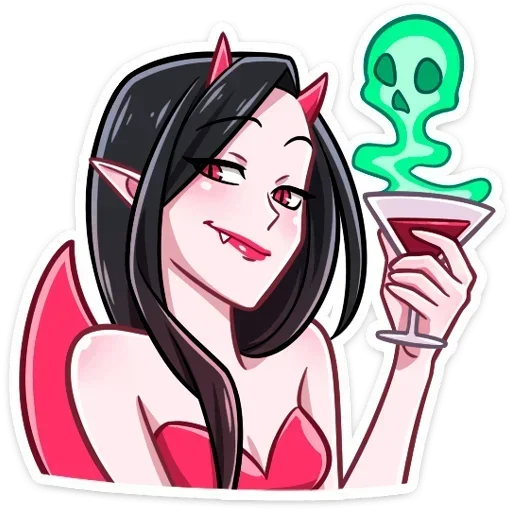 Стикер Дьяволица