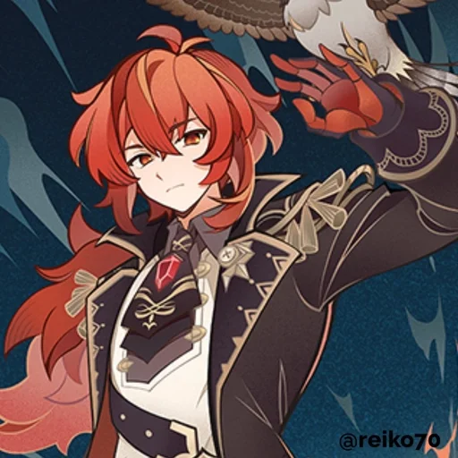 Стикер Дилюк