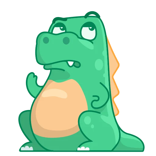 Стикер Dino Wa