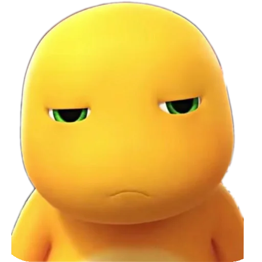 Стикер Dino Kuning Cute