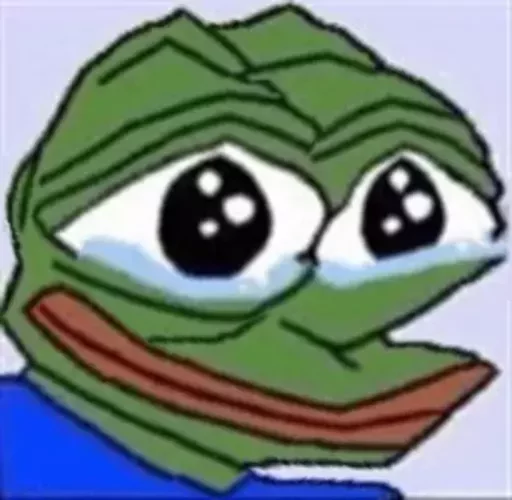 Стикер Distortion Pepe