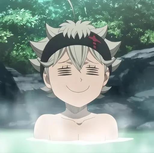 Стикер Черный клевер