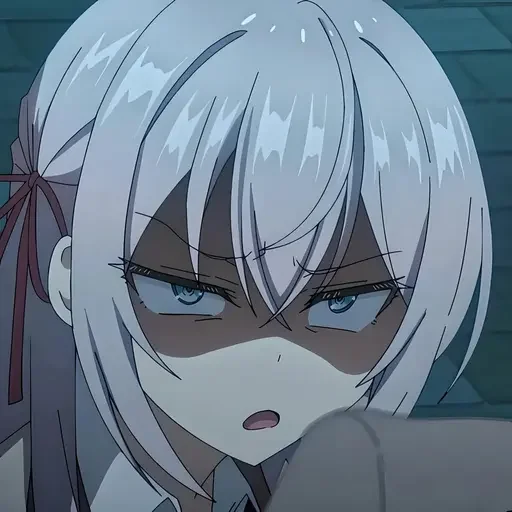 Стикер Аля иногда кокетничает со мной по русски