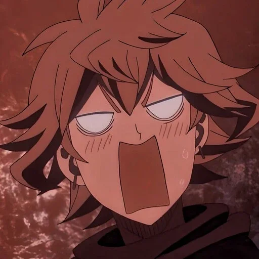 Стикер Черный клевер