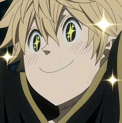 Стикер Черный клевер