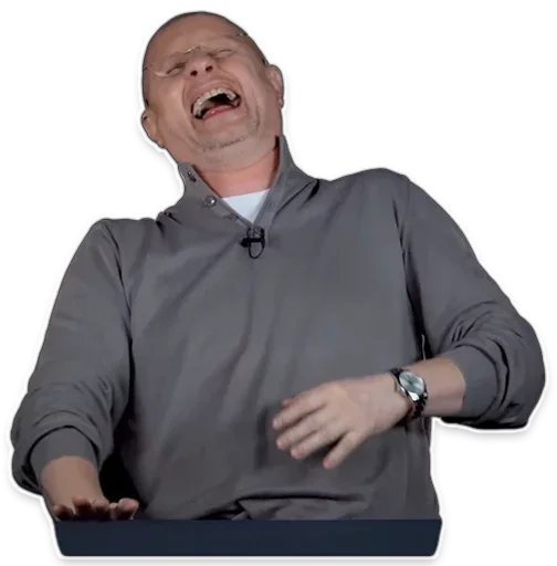 Стикер Дмитрий Пучков гоблин