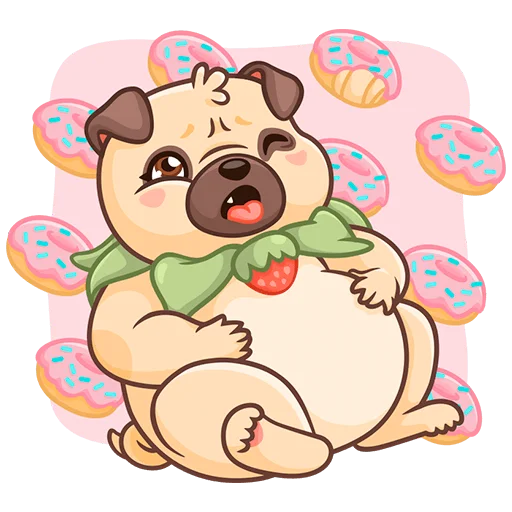 Стикер Падди без текста