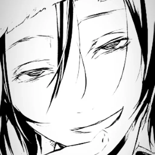 Стикер Bungo stray dogs