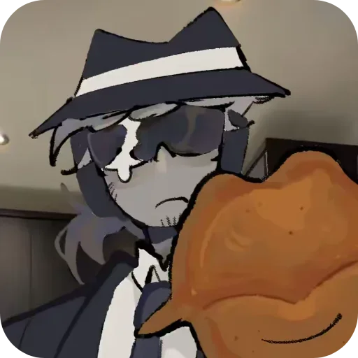 Стикер Double Fedora