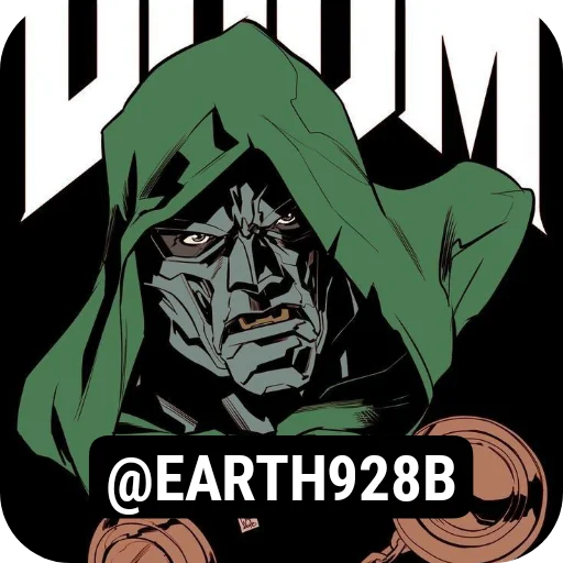 Стикер Dr Doom
