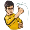 Стикер Bruce Lee