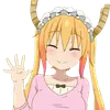 Стикер Maid Dragon