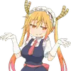 Стикер Maid Dragon