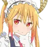 Стикер Maid Dragon