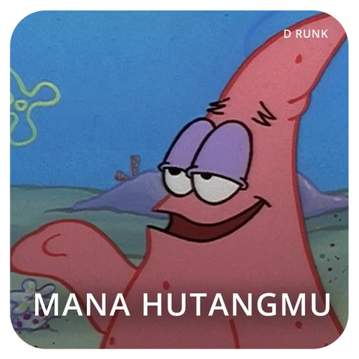 Стикер Sponge Bob