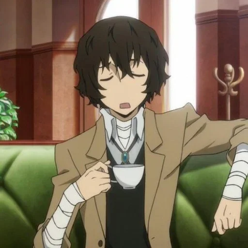 Стикер Осаму Дазай