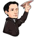 Стикер Pavel Durov