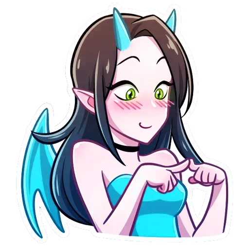 Стикер Дьяволица Даниэла