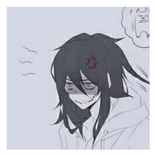 Стикер Джефф убийца