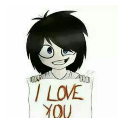 Стикер Джефф убийца