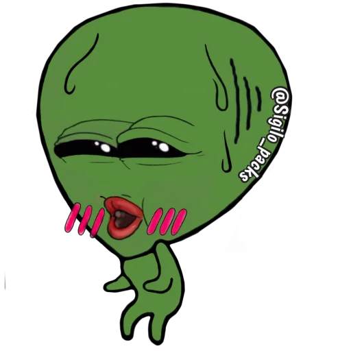 Стикер 👽 ET PEPE 👽
