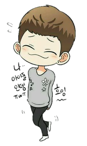 Стикер EXO Chen