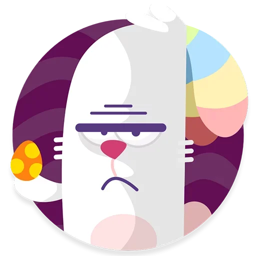 Стикер Easter Bunny