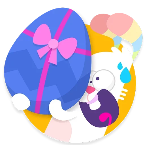 Стикер Easter Bunny